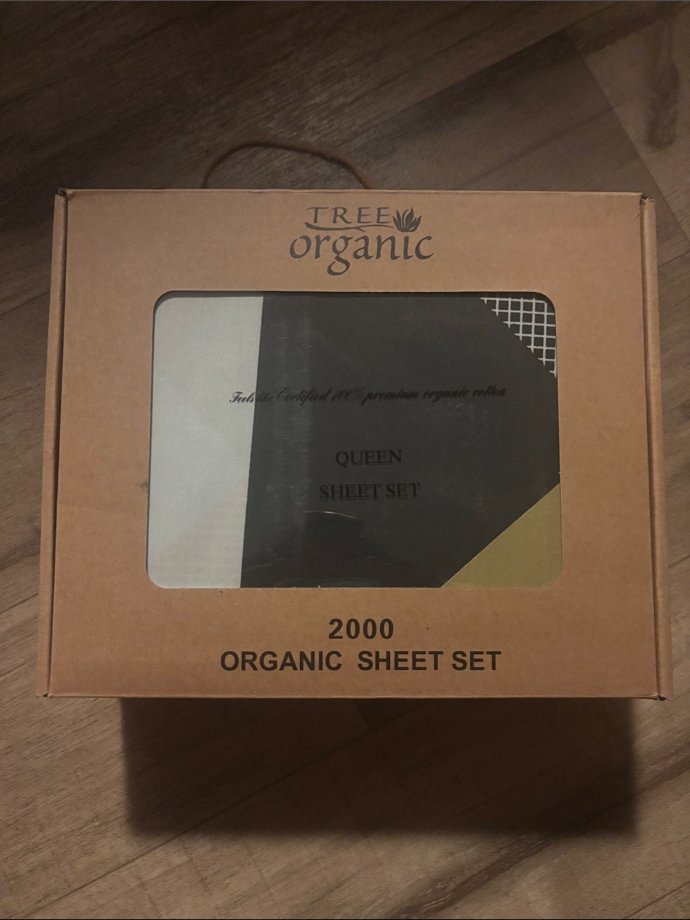 2000 Queen Sheet Set - Black, Cream & Olive